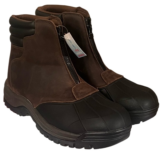 Propet Other - Men's Brown Propet Blizzard Mid Snow Boot NIB Size 13 3E